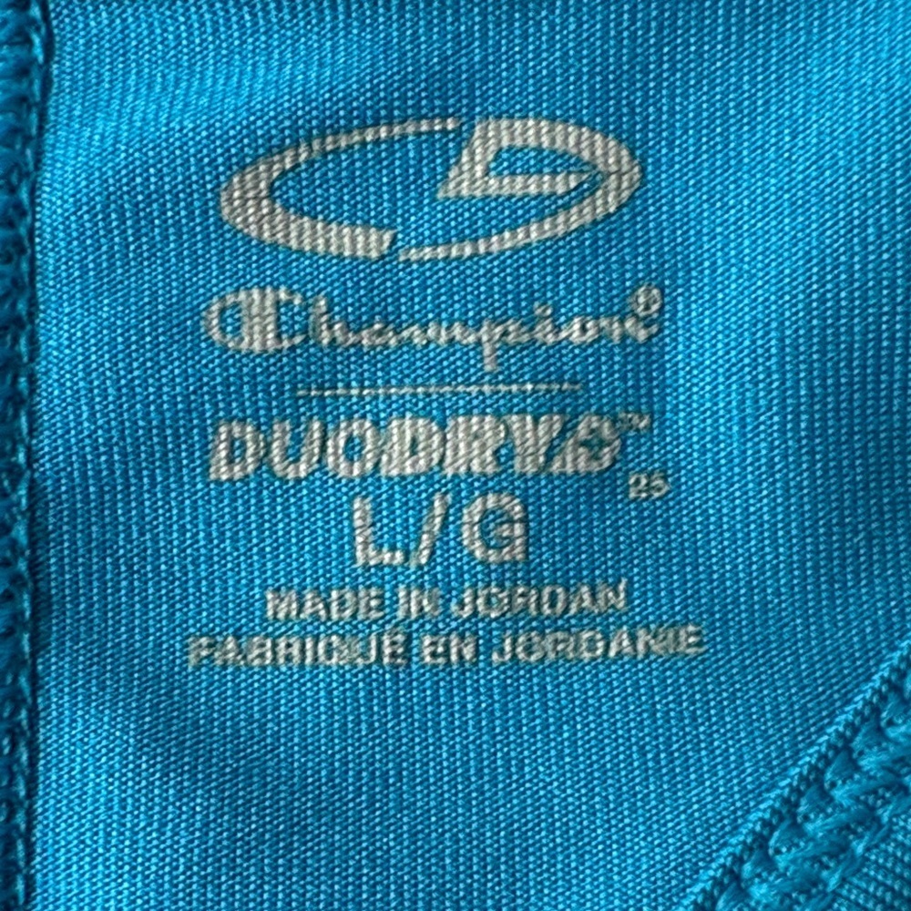 Champion DuoDry Women's Blue Athletic Tank Top Size L - Picture 4 of 8